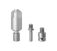 Adattatore per chiave a impatto, set di 3 pezzi, accessorio di conversione digitale universale, accessorio per trapano e chiave a impatto elettrico, per cacciavite, diagnostica, officina, automotive