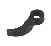 Adattatore per chiave a leva, testa adattatore per barra di porco da 1/2 pollici per rimozione semialbero, strumento di riparazione auto in metallo nero