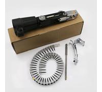 Adattatore per chiodi a catena regolabile compatibile con trapani elettrici, 50 chiodi per lavorazione del legno (cacciavite a croce)