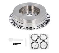 Adattatore per cialde di caffè Convertitore di capsule di caffè riutilizzabile in acciaio inossidabile, supporto per cialde di caffè compatibile con spazzola per cucchiaio, filtro