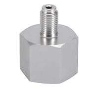 Adattatore per cilindro regolatore CO2 in alluminio Connettore pneumatico Raccordo serbatoio Converter Accessori per birra fatta in casa acquario (da 3/8 a CGA320), adattatore regolatore, adattatore