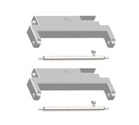 Adattatore per cinturino da polso a sgancio rapido per smartwatch da 18 mm-20 mm, regolabile, in metallo, 2 pezzi, connettore in metallo per smartband, adattatori, cinturini per orologi, kit di