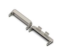 Adattatore per cinturino per orologio compatibile con Huawei Band 11/Band 11 Pro, connettore per cinturino da 18 mm di ricambio in acciaio inossidabile, Medium, Metallo, Non pietra preziosa