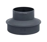 Adattatore per condotto, adattatore di scarico - Riduttore per tubo adattatore di uscita da 90 mm a 60 mm,Riduttore per condotto, connettore diritto per condotto del riscaldatore d'aria, convertitore
