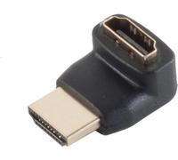 Adattatore per connettività massima S/CONN da HDMI maschio a HDMI femmina design ad angolo uscita verso l'alto contatti placca NEW