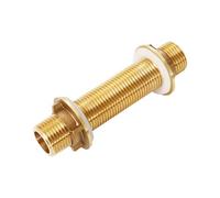 Adattatore per connettore da paratia in ottone affidabile per sistemi idrici efficienti Uso industriale domestico Riparazioni e manutenzione rapide Raccordo idraulico professionale