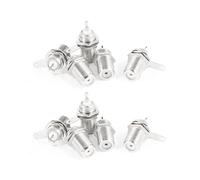 Adattatore per connettore femmina a saldare con presa montata su pannello tipo F da 5 pezzi