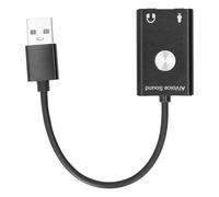 Adattatore per controller di accesso multimediale USB con cuffie a 4 poli, plug and play, nessuna installazione di driver necessaria, suono di alta
