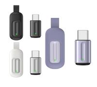 Adattatore per controller IR per smartphone, mini smartphone, telecomando a infrarossi, mini telecomando wireless, telecomando BT, per smartphone iOS, TV, condizionatore d'aria, fotocamera