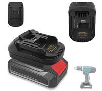 Adattatore per convertitore batteria al litio Einhell da 18 V, per batteria al litio Makita da 18 V, batteria Makita da 18 V, per attrezzi a batteria al litio Makita da 18 V