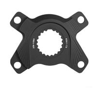 Adattatore per corona a montaggio diretto per BCD 110 mm 4 bulloni per GXP per XTR- 6061 convertitore pignone in lega di alluminio per Easton 55 g per MTB 60 g per manovella SRAM a 3 bulloni, nero