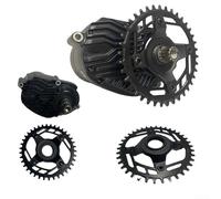 Adattatore per corona bici elettrica per Bafang Motor 104BCD base spider, adatto per M500 M510 Per motori di azionamento serie M620, materiale in lega di alluminio (adattatore M620 con rondella)