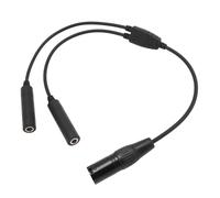 Adattatore per cuffie aeronautiche: doppio connettore GA a 5 pin XLR per Airbus e altri voli