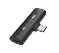 Adattatore per cuffie da USB-C a 3,5 mm Black