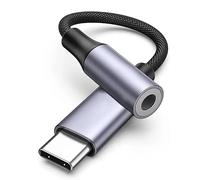 Adattatore per cuffie da USB tipo C a jack da 3,5 mm, adattatore audio digitale Aux a USB C, per Samsung Galaxy Pixel, iPad Pro, Huawei, Xiaomi, ecc. (1 da USB-C a femmina da 3,5 mm)