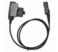 Adattatore per Cuffie PTT, Adattatore Radio, Connettore Push-to-talk, per Xir P6600 P6620 XPR3300 XPR3500 MTP3250 DP2000 DEP550 MTP3100