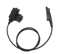 Adattatore per cuffie tattiche dal design resistente per radio Motorola, PTT attivabile tramite pulsante, suono nitido, connettore multi-PIN, leggero