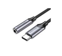 Adattatore per cuffie Type-C a jack da 3,5 mm, DAC - Vention (BGMHF) - Grigio