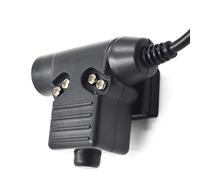 Adattatore Per Cuffie U94 7.0Mm Ptt Con Spina 2Pin Per Uv-5R Uv-S9 Plus