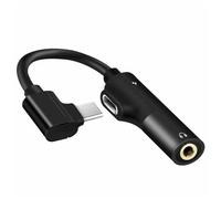 Adattatore per cuffie USB C - Adattatore audio in alluminio, Dongle di ricarica rapida, convertitore audio | 2 in 1 su 3,5 mm Funzione di ricarica di collegamento della presa, adattatore musicale
