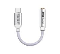 Adattatore per cuffie USB C da 3,5 mm - Jack convertitore audio di tipo C, connettore audio stereo | Chip ad alta fedeltà che supporta una trasmissione audio chiara per cuffie, built-in