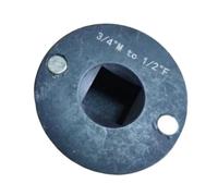 Adattatore per cuscinetti rotondi Componente a presa piccola Forza di azionamento ridotta da 1/4 a 3/8" per manutenzione del motore spazi di lavoro stretti Adattatore per presa cuscinetto rotondo