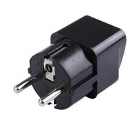 Adattatore Per Da Viaggio Europeo - Build In Rame, Doppio Pin | Convertitore Per Plug UE Durevole UE Con Una Presa Per La Conversione Di Potenza Sicura, Ideale Per Viaggi D'affari, Utilizzo