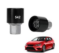 Adattatore per Dado Antifurto T20213-542, Chiave Estrattore per Dadi di Sicurezza ruota per Leon 5F Ibiza Altea XL Ateca Alhambra Arona Toledo 1M Cordoba (1pcs)