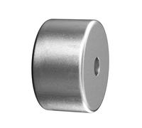 Adattatore per dischi da 17,8 cm lavorato con precisione in alluminio per una rotazione fluida e adattatore per lettore Lps anti vibrazioni chiaro