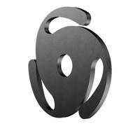 Adattatore Per Dischi In Alluminio Solido | Innesto In Alluminio Leggero E Stabile,Adattatore A Cupola,Per Uso Domestico DJ Caffè Amante Della Musica Appassionato Uso Interno