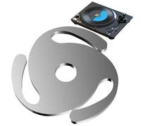 Adattatore Per Dischi In Alluminio Solido | Inserimento Stabile Leggero Multifunzionale,Adattatore Per Dischi Solido,Per Uso Domestico DJ Caffè Amante Della Musica Appassionato Uso Interno