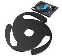 Adattatore per dischi in vinile, 45 giri, inserto multifunzionale stabile in alluminio, parti di ricambio per giradischi in vinile, per uso domestico, DJ e caffè, amante della musica