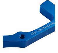 Adattatore per disco freno IS-PM 180 Shimano posteriore - blue