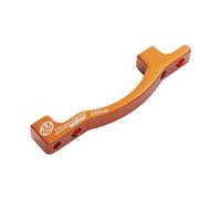 Adattatore Freno PM-PM +43mm Arancione per Disco Anteriore, Compatibile con Supporti Post Mount