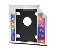 Adattatore per disco rigido da 9.5mm su un'unità ottica da 12.7mm (accessorio per l'installazione di un secondo disco rigido o SSD su un laptop)