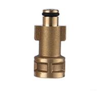 Adattatore per dispenser di schiuma per unità di lavaggio auto ad alta pressione con struttura in ottone e interfaccia Quick Connect da 1/4" (PA11)