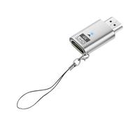 Adattatore per display HD, adattatore streaming plug-and-play per proiettori e proiettori, extender interfaccia multimediale, per audio, media, file audio, personal computer, tablet e monitor