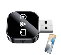 Adattatore per display per auto, plug and play, convertitore di mirroring dello schermo con connessione rapida, aiuto alla navigazione per guida in città, viaggi in autostrada, pendolari a lunga