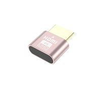 Adattatore per Display Virtuale DP con Spina Fittizia 4K, Adattatore Fantasma Senza Testa, Emulatore per PC