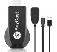 Adattatore per Display Wireless, 4K 1080P HD-MI, Ricevitore Dongle per la Riflessione dello Schermo Mobile su WiFi per i-Phone, Mac, i-OS, Android per TV, Proiettore, Supporto Miracast, Airplay, DLNA