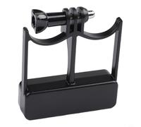 Adattatore per DJI per OSMO Mobile 7P/7/6, accessorio leggero in ABS per action camere, supporto compatto 9 x 8 x 2 cm per smartphone gimbals, facile montaggio per video all'aperto