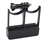Adattatore per DJI per osmo Mobile 7P 7 6 - Supporto leggero in ABS per action camera e smartphone - Accessorio giunto cardanico a sgancio rapido nero 9 x 8 x 2 cm