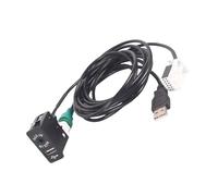 Adattatore Per E60 Automotive Accessori In USB Interruttori Connettore Con Cavo USB 12 Pin Cavo Per Car Stereo Adapter