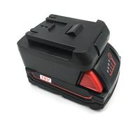Adattatore per elettroutensile, adattatore per PC ABS per batteria agli ioni di litio 18V Converti in per Bosch con ricarica, supporta la ricarica delle batterie degli