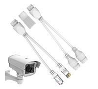Adattatore per esterni: splitter Ethernet resistente alle intemperie, potente distributore di energia e dati, facile installazione, alta affidabilità. Dispositivi di sicurezza di connessione LAN