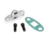 Adattatore per flangia di overflow olio turbo, flangia di scarico 'olio turbo,Guarnizione del kit della flangia del turbocompressore automobilistico - Adattatore per auto ruggine Adattatore di