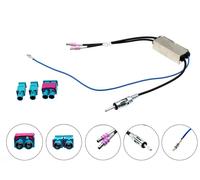 Adattatore per FM antenna AUDI VOLKSWAGEN SEAT SKODA con Diversity - 166 2 Fakra