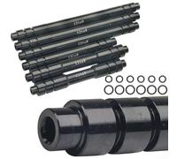 Adattatore per forcella 15mm a 9mm per Bici MTB 100mm Adattatore | Conversione precisa 15mm a 9mm, alluminio CNC, per forcella anteriore 100mm, montaggio rapido(148mm-12to9mm)