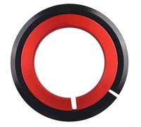 Adattatore per forcella affusolata a dritta per ciclismo, kit anello di conversione per cuffia della bicicletta, corona in lega di alluminio, tubo da 39,8 mm e 28,6 mm (doppio anello)