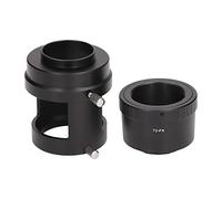 Adattatore per Fotocamera per Cannocchiale Obiettivo per Birdwatching su Tubo Ad Anello per Fotocamera Mirrorless con Anello Adattatore T2 per Adattatore per Fotocamera Fujifilm